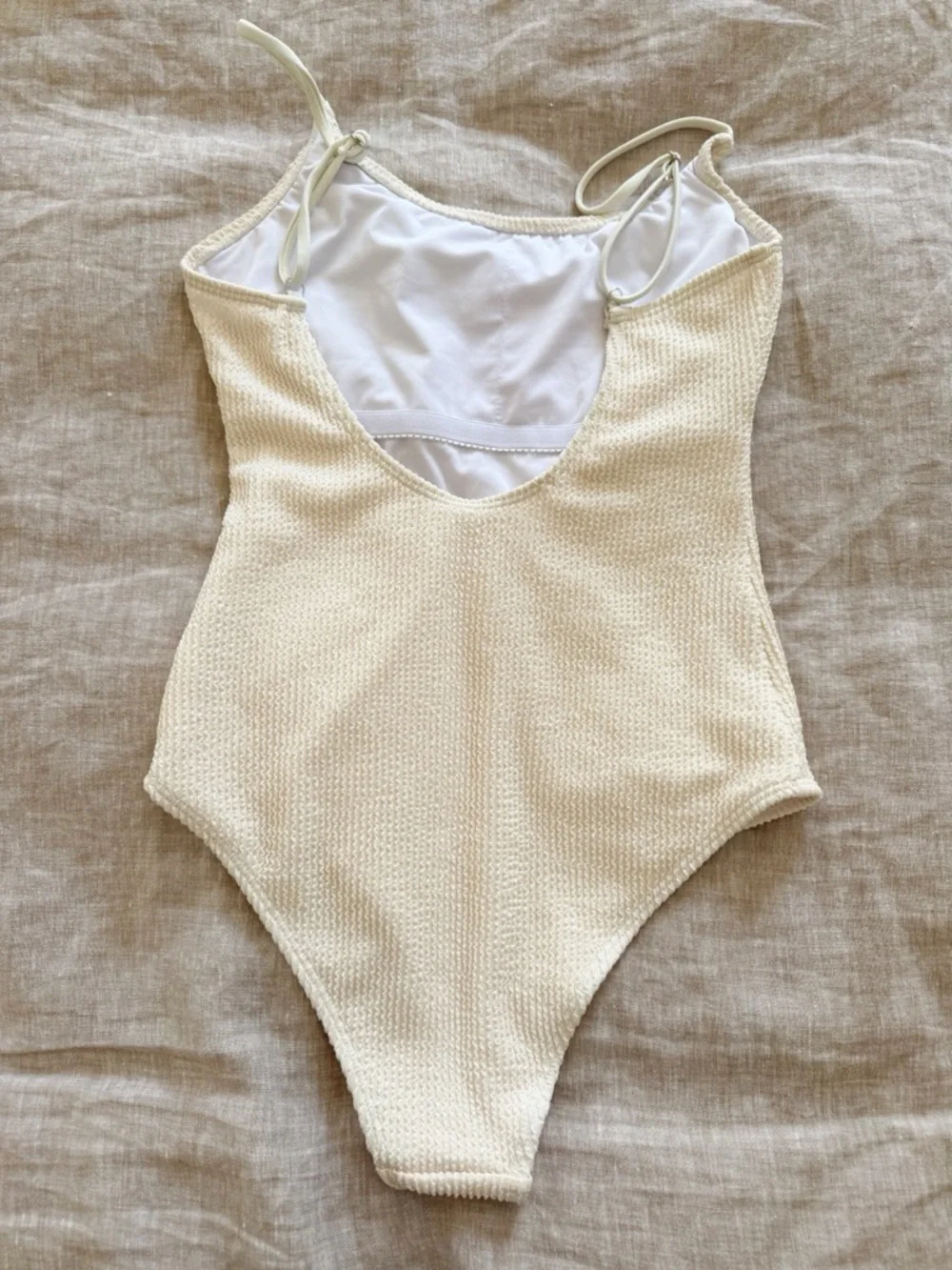 Geode High Tide Crinkle One Piece Swimsuit - Picture 3 of 5